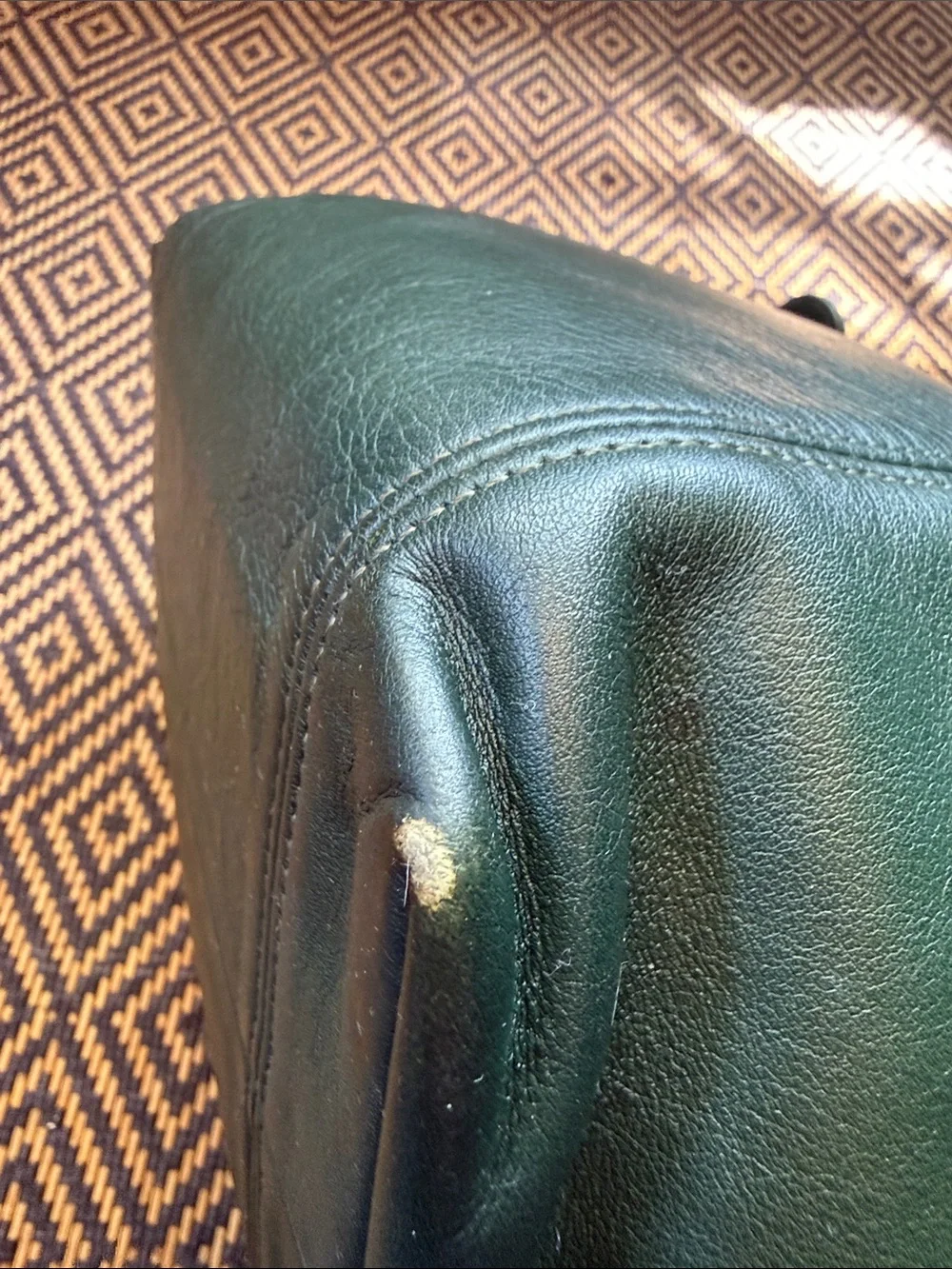 Vintage Coach Soho Waverly bag 4133 BOTTLE GREEN